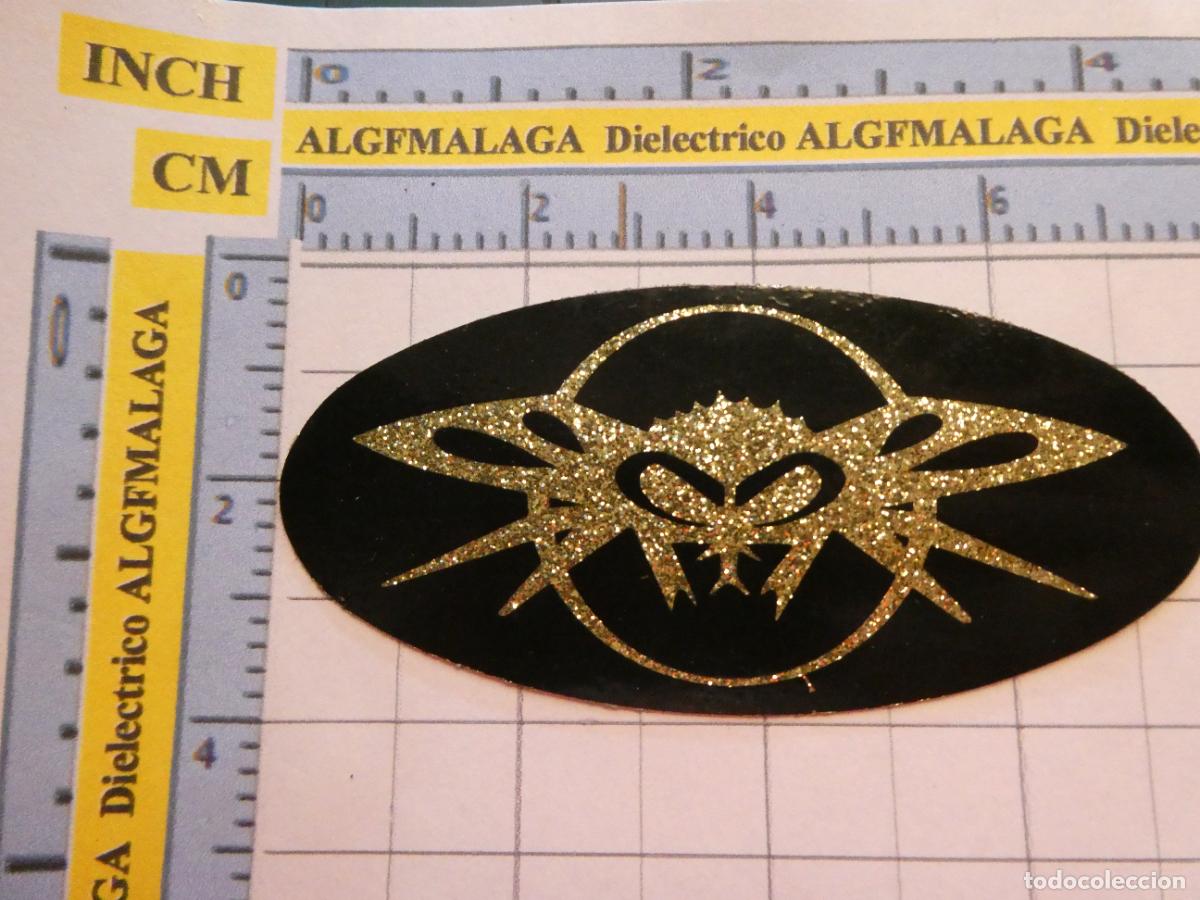 Pegatinas de colecci&oacute;n: PEGATINA DE MARCAS DE ROPA. GAFAS DE SOL A&Ntilde;OS 90. BLACK FLYS UNSTOPABBLE. 85