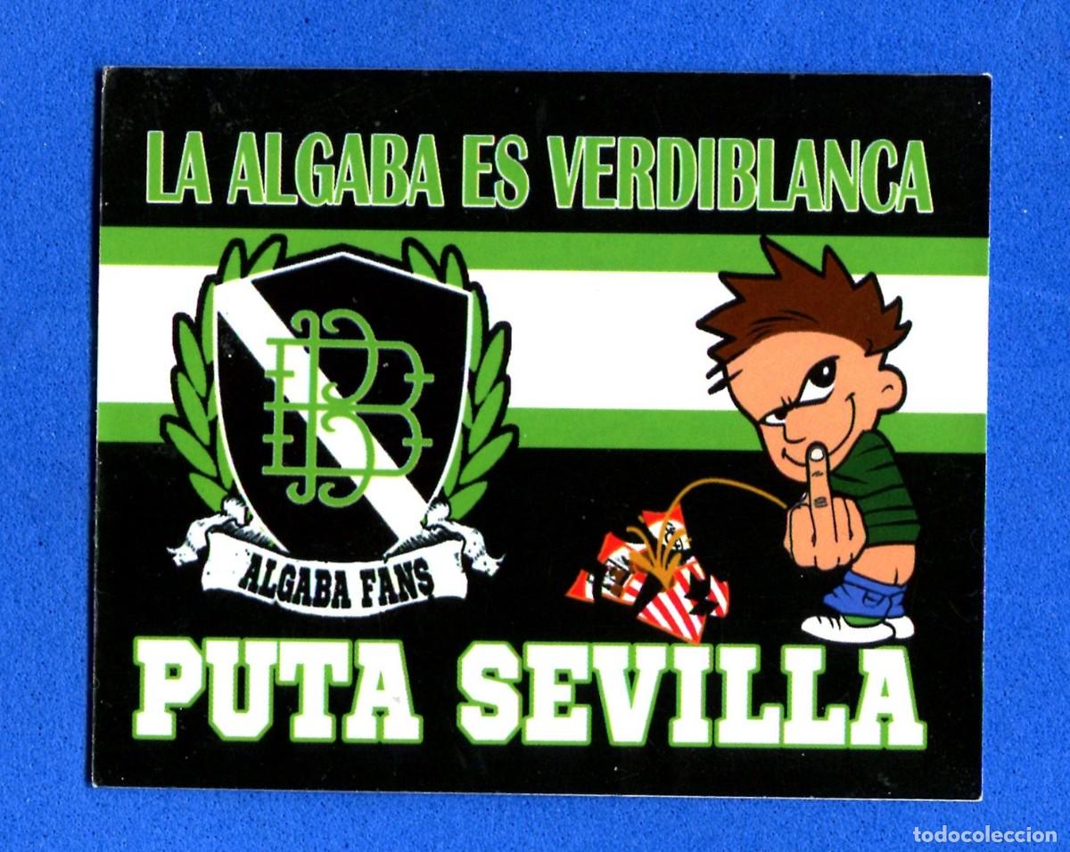 Pegatinas de colecci&oacute;n: PEGATINA FUTBOL BETIS SEVILLA