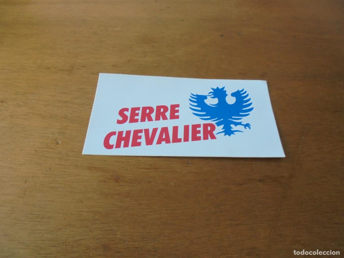 Pegatinas de colecci&oacute;n: PEGATINA DE LA ESTACI&Oacute;N DE ESQUI SERRE CHEVALIER, ALTOS ALPES, FRANCIA.