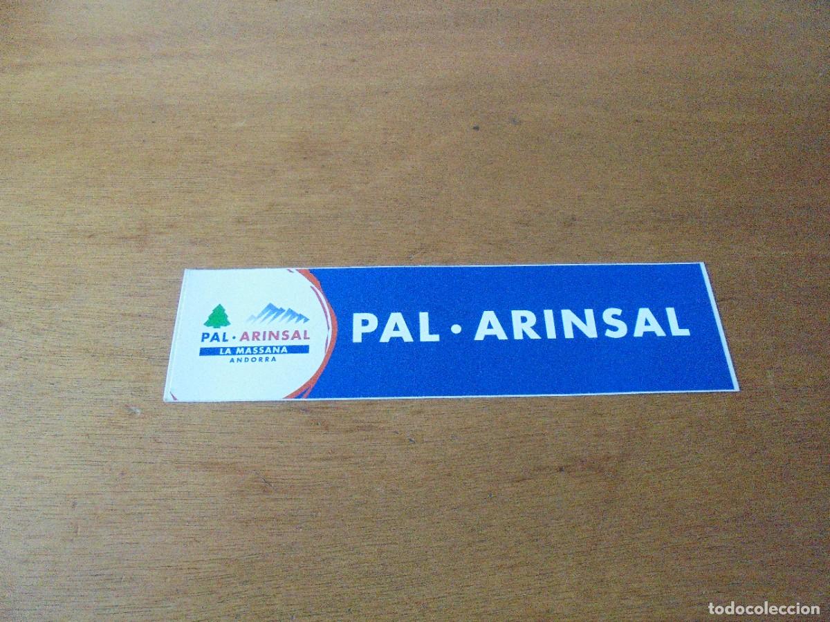 Pegatinas de colecci&oacute;n: PEGATINA DE LA ESTACI&Oacute;N DE ESQUI PAL ARINSAL. LA MASSANA. ANDORRA. PIRINEOS.