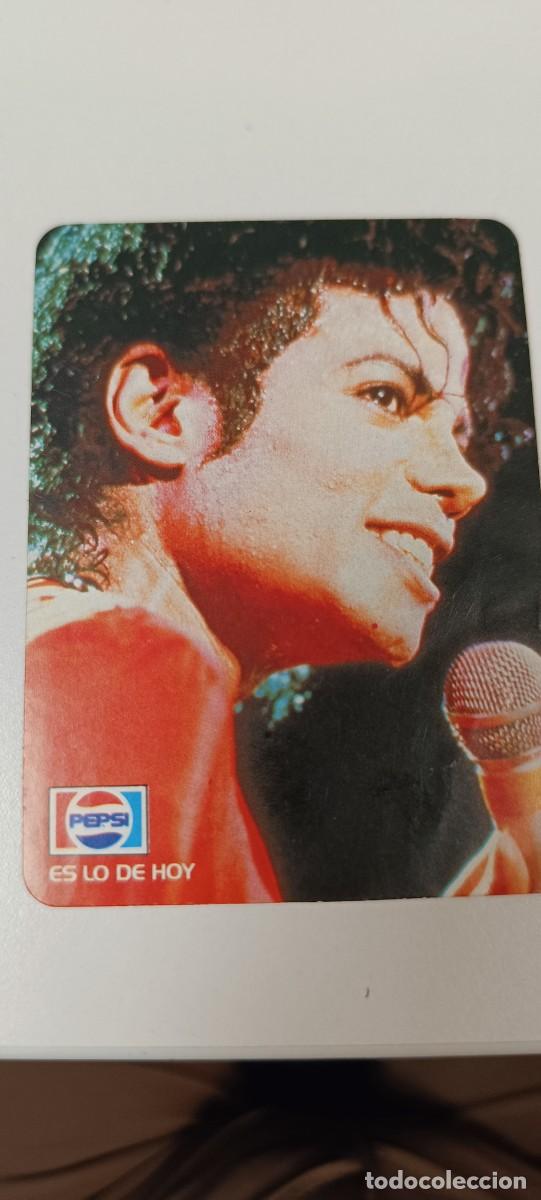 Pegatinas de colecci&oacute;n: 2 CROMOS PEGATINAS DE MICHAEL JACKSON DE PEPSI - Foto 3