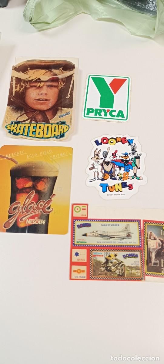 Pegatinas de colecci&oacute;n: LOTE DE PEGATINAS DE LOS ALOS 80 90, PRYCA NESCAFE, LOONEY BOMBA, PHOSKITOS