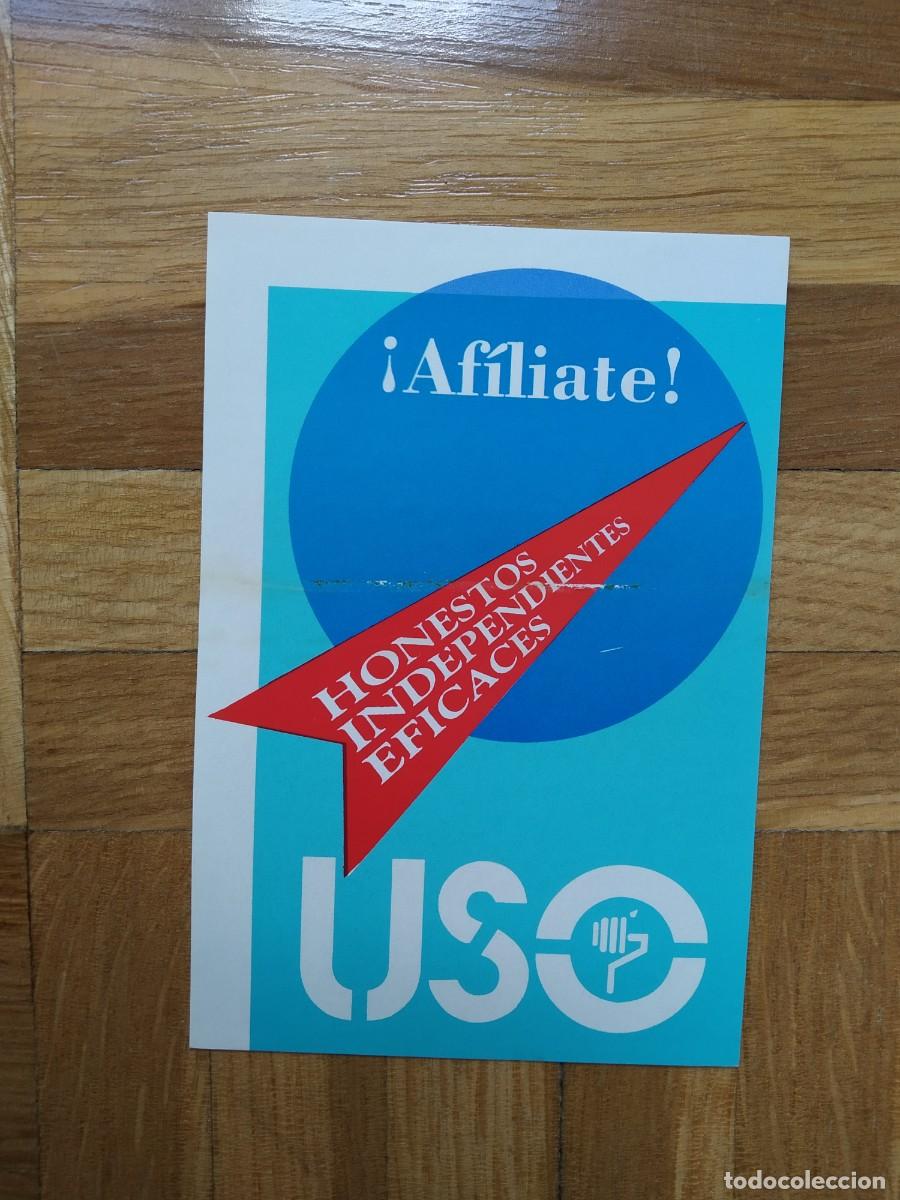 Autocolantes de cole&ccedil;&atilde;o: PEGATINA SINDICAL SINDICATO USO &iexcl; AFILIATE ! HONESTOS INDEPENDIENTES EFICACES SIN PEGAR