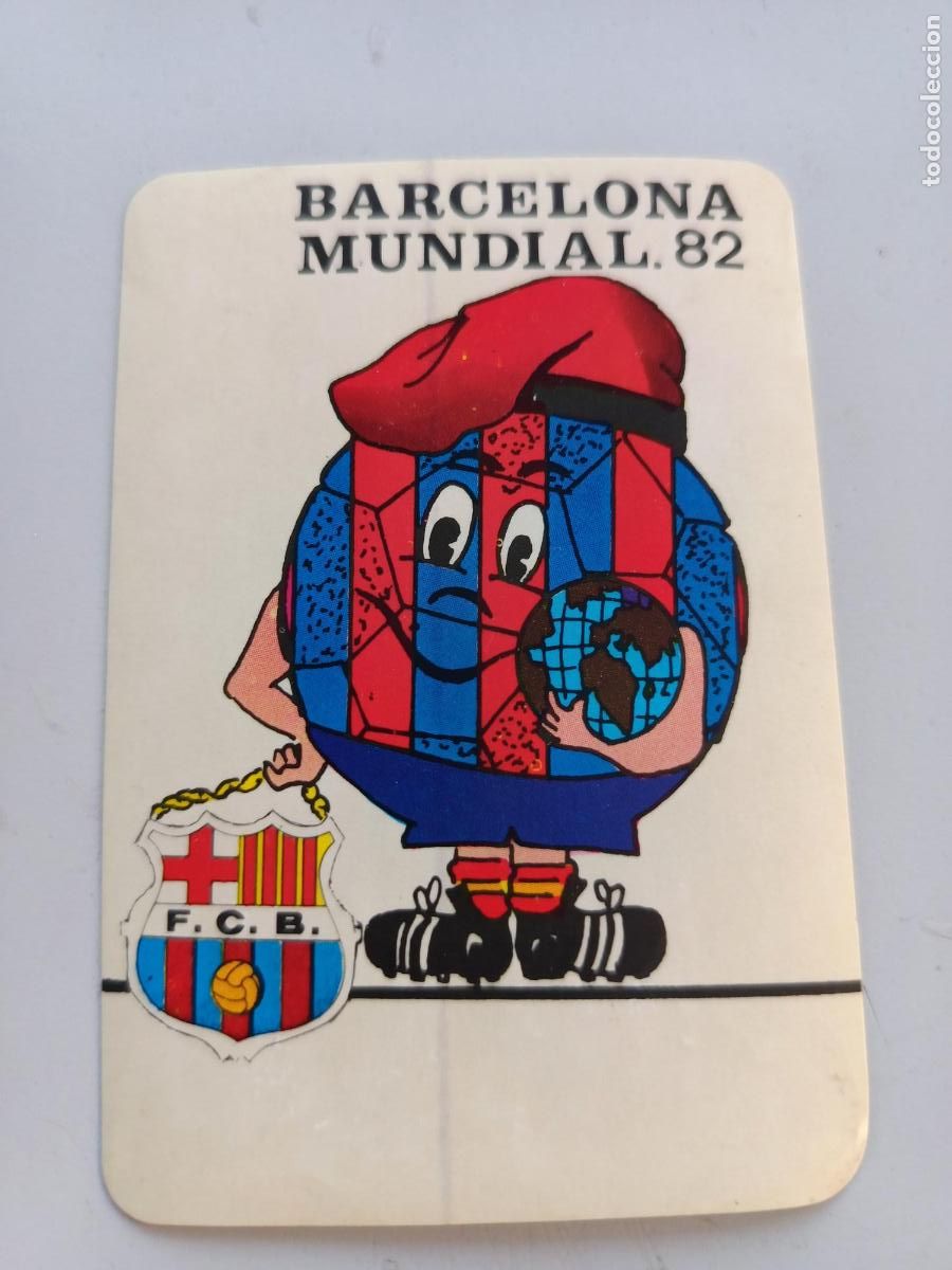 Collection stickers: Pegatina FC Barcelona Mundial 1982