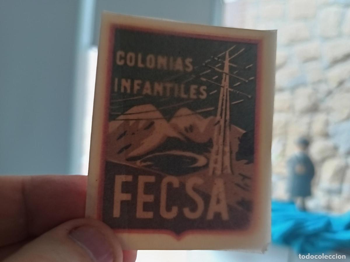 Collection stickers: Pegatina Colonias Infantiles Fecsa