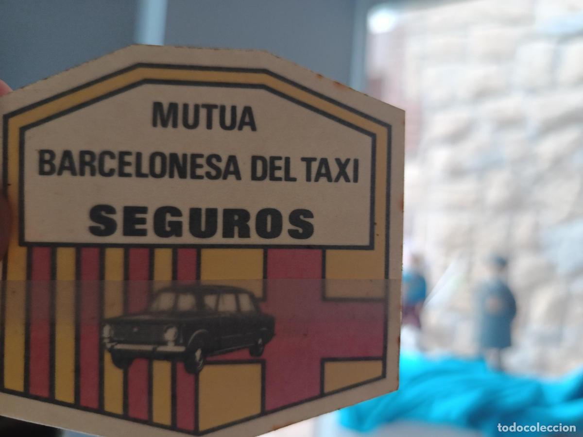 Collection stickers: Pegatina Mutua Barcelona del taxi con trasera PERFECTA