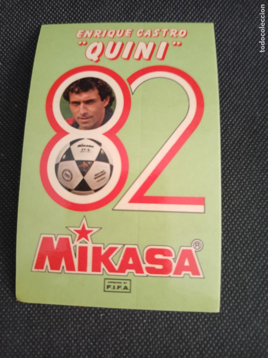 Pegatinas de colecci&oacute;n: Pegatina Quini Fifa