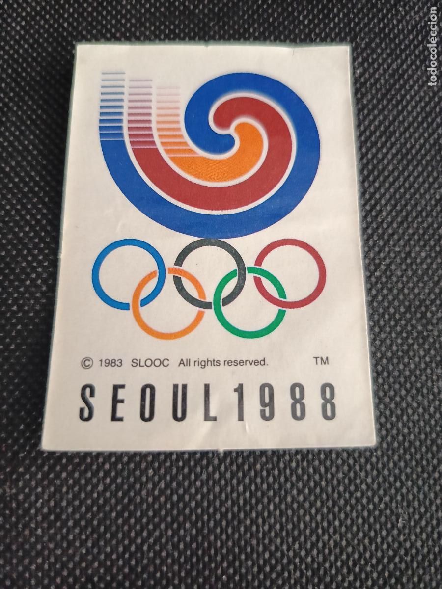 Pegatinas de colecci&oacute;n: Pergatina Seul 1988 seoul