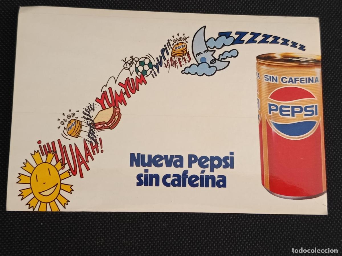 Pegatinas de colecci&oacute;n: Pegatina Pepsi sin cafeina