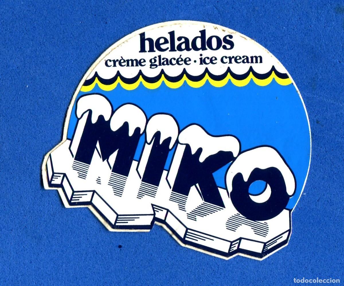 Autocolantes de cole&ccedil;&atilde;o: PEGATINA HELADOS MIKO