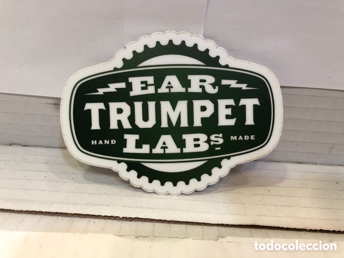 Pegatinas de colecci&oacute;n: Pegatina - Ear Trumpet Hand made Labs