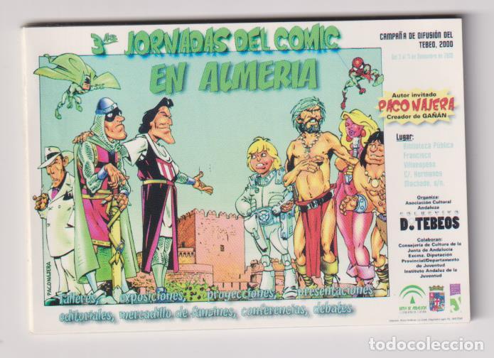 Pegatinas de colecci&oacute;n: Pegatina (7,5x10, 5) 3&ordf;s Jornadas del Comic en Almer&iacute;a