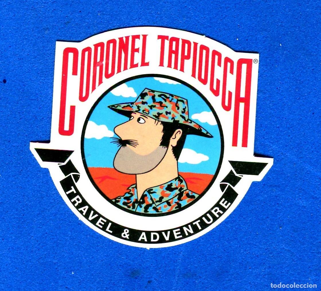 Autocolantes de cole&ccedil;&atilde;o: PEGATINA CAPITAN TAPIOCA TRAVEL AVENTURAS