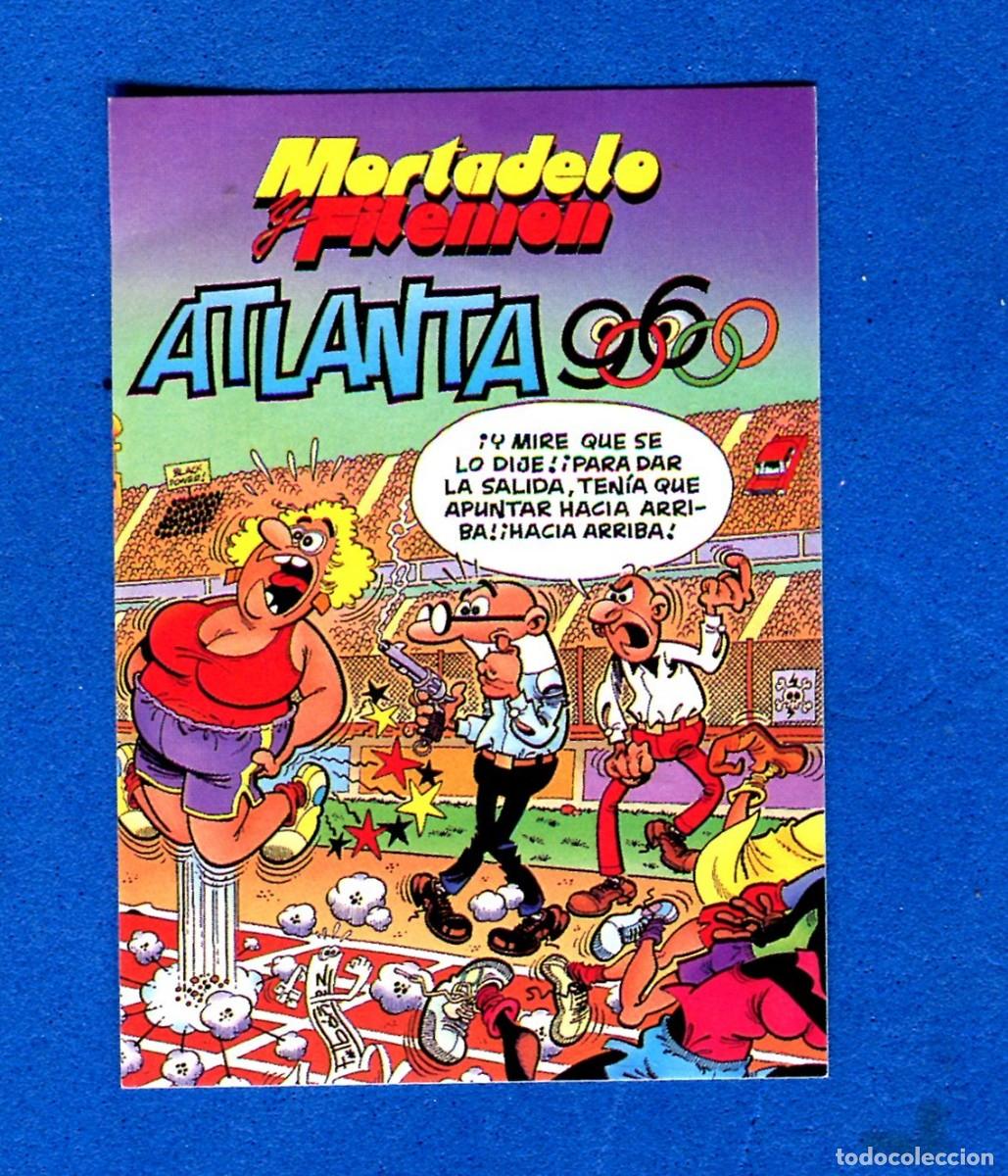 Pegatinas de colecci&oacute;n: ANTIGUA PEGATINA MORTADELO Y FILEMON ATLANTA 96