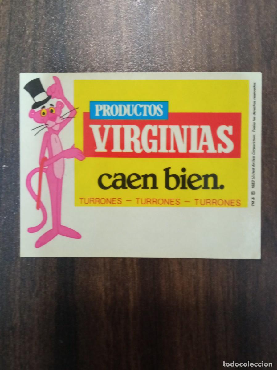 Pegatinas de colecci&oacute;n: Pegatina colecci&oacute;n a&ntilde;os 80 virginias