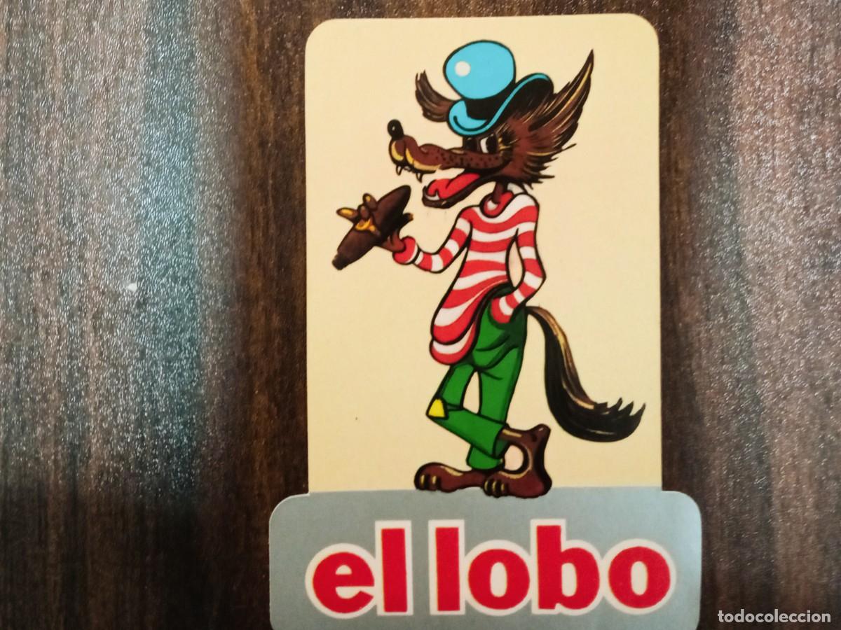 Pegatinas de colecci&oacute;n: Pegatina colecci&oacute;n a&ntilde;os 80 Lobo turrones