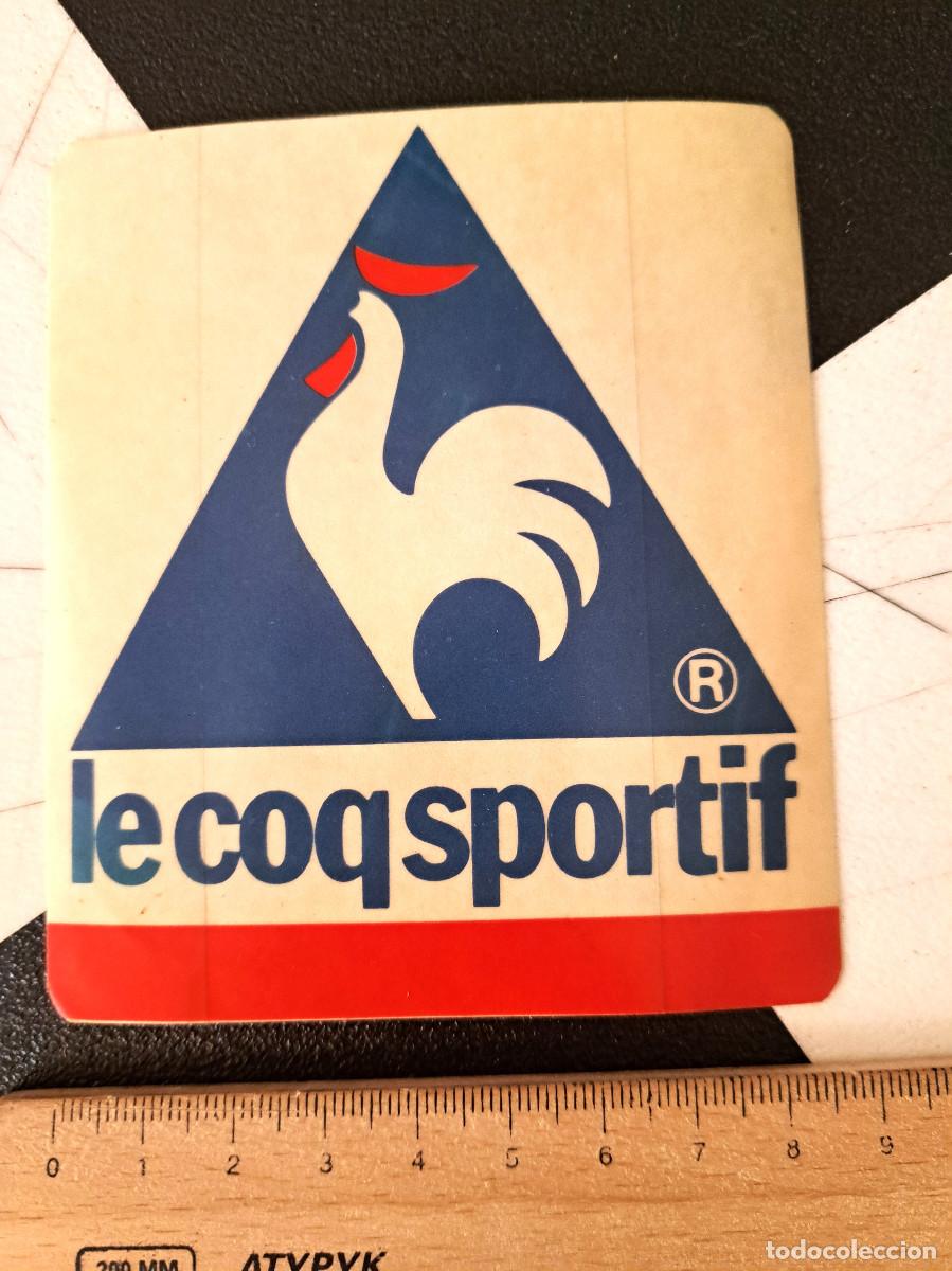 Pegatinas de colecci&oacute;n: PEGATINA LE COQ SPORTIF SIN USO A&Ntilde;OS 80