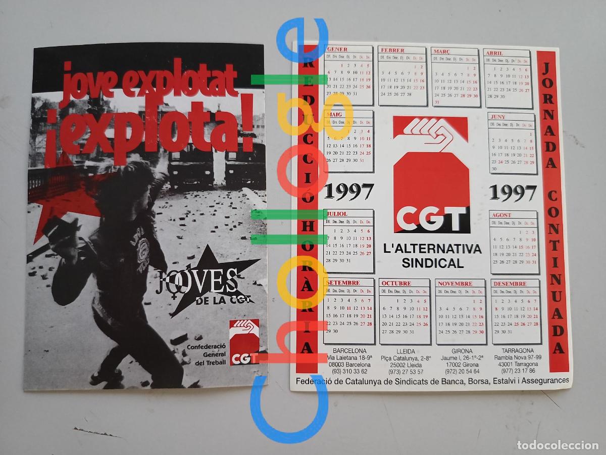 Collection stickers: Pegatinas CGT y joves CGT politica