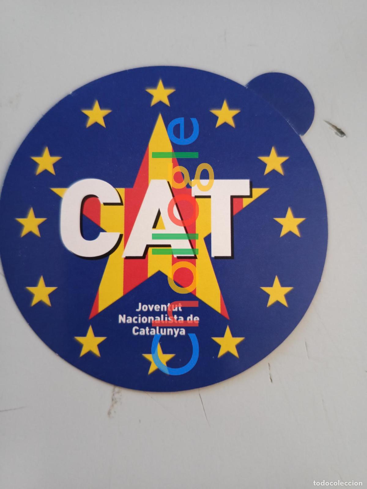 Pegatinas de colecci&oacute;n: Pegatina CAT J0ventut Nacionalista de Catalunya politica