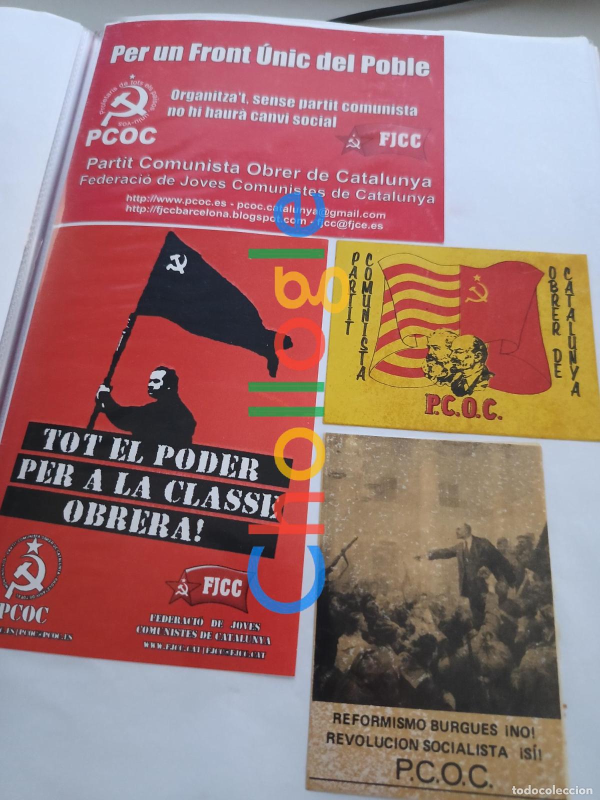 Pegatinas de colecci&oacute;n: Colecci&oacute;n de Pegatinas PCOC politica