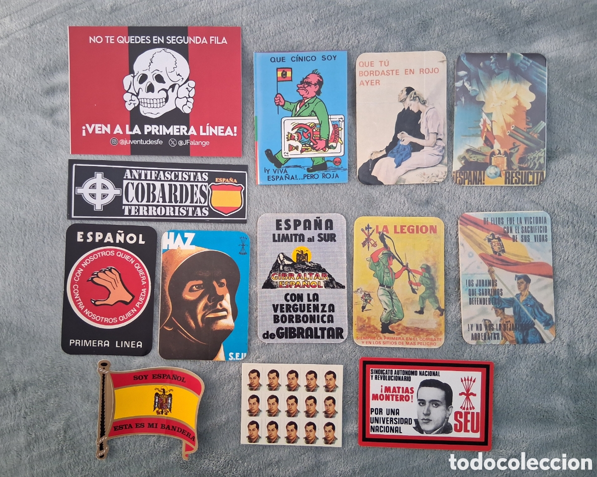 Collection stickers: Lote de pegatinas Espa&ntilde;a
