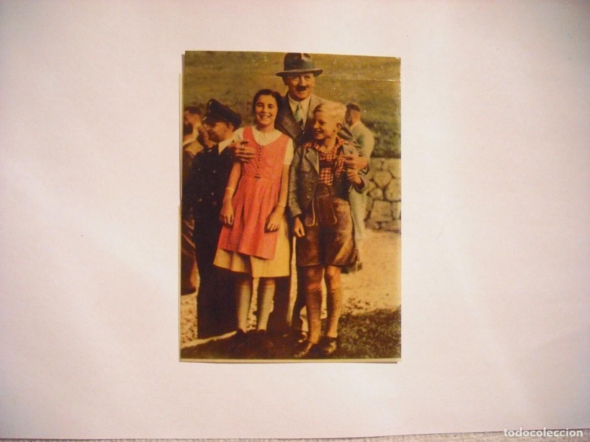 Pegatinas de colecci&oacute;n: PEGATINA DE HITLER CON UNA FAMILIA ALEMANA