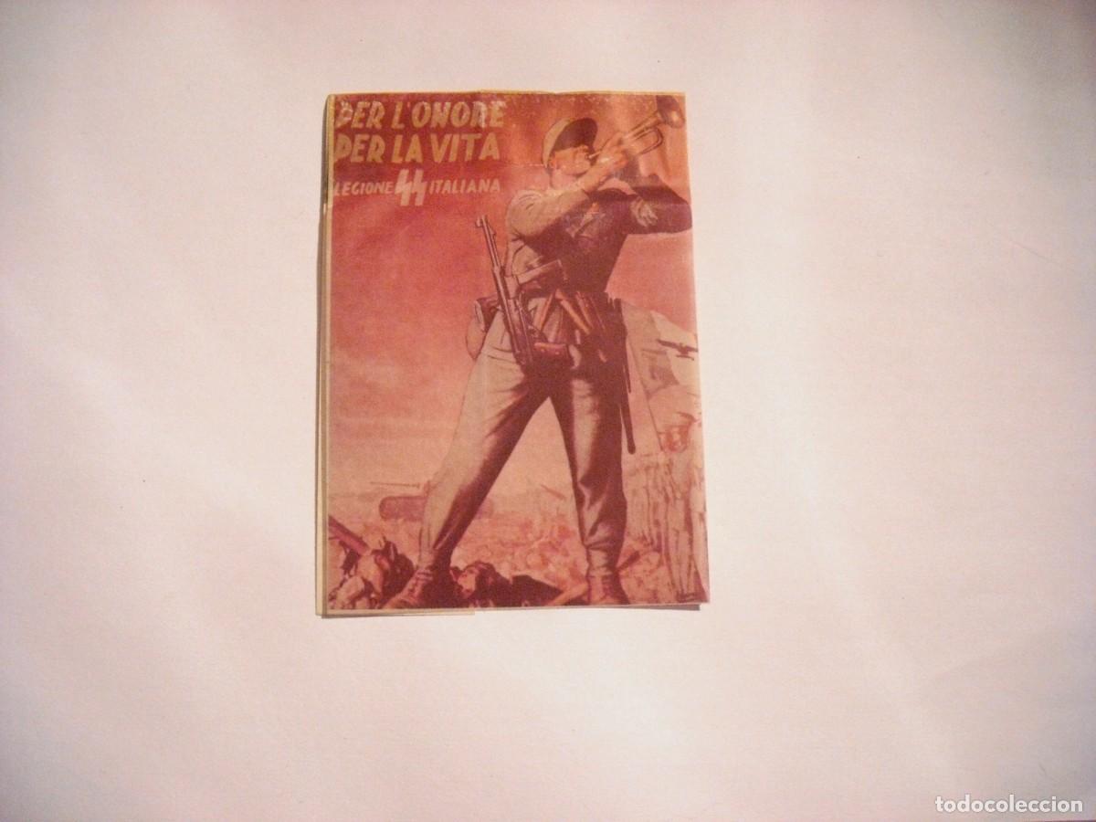 Pegatinas de colecci&oacute;n: Pegatina de la propaganda fascista italiana de la Segunda Guerra Mundial