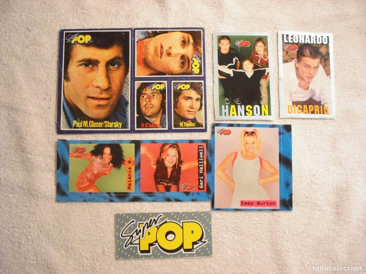 Pegatinas de colecci&oacute;n: LOTE DE 6 PEGATINAS DE SUPERPOP