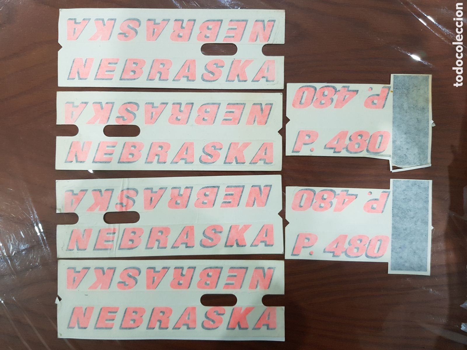 Pegatinas de colecci&oacute;n: PEGATINAS NEBRASKA P.480