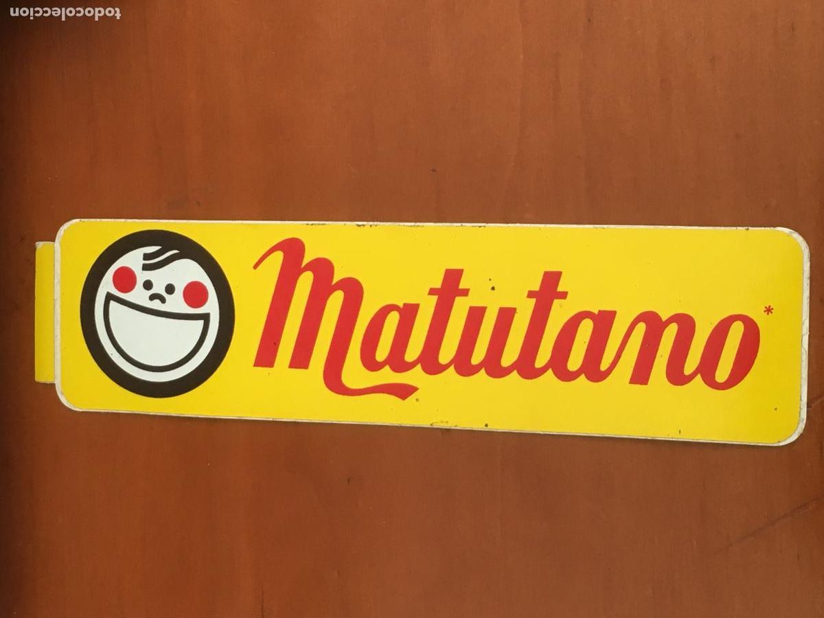 Pegatinas de colecci&oacute;n: matutano adhesivo pegatina original antiguo nunca pegado perfecto estado
