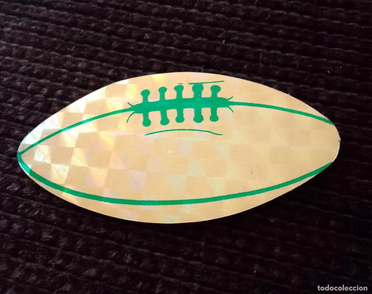 Pegatinas de colecci&oacute;n: ADHESIVO PANRICO. PELOTA DE RUGBY. PEGATINA.
