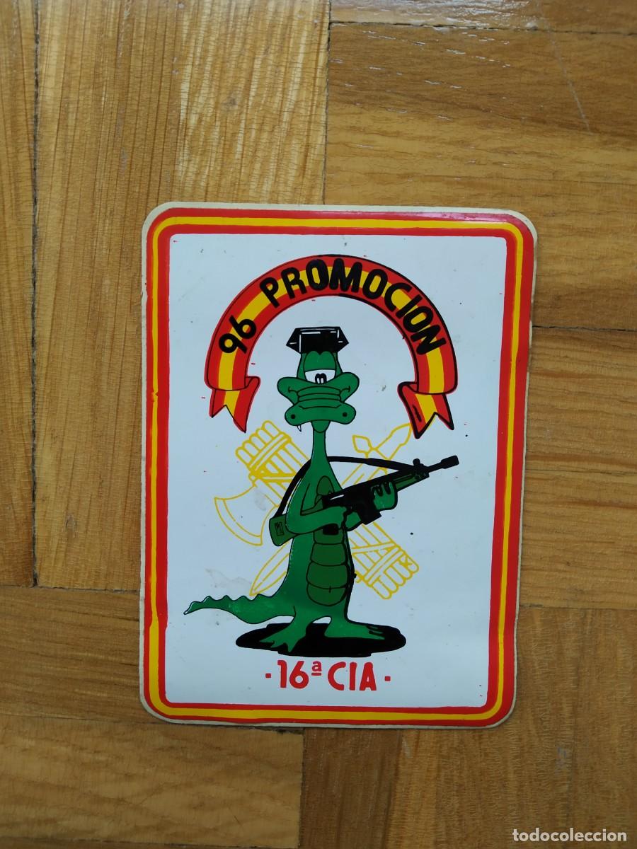 Pegatinas de colecci&oacute;n: PEGATINA GUARDIA CIVIL PROMOCION 96 - 16 C&Iacute;A SIN PEGAR COCODRILO VER FOTOS