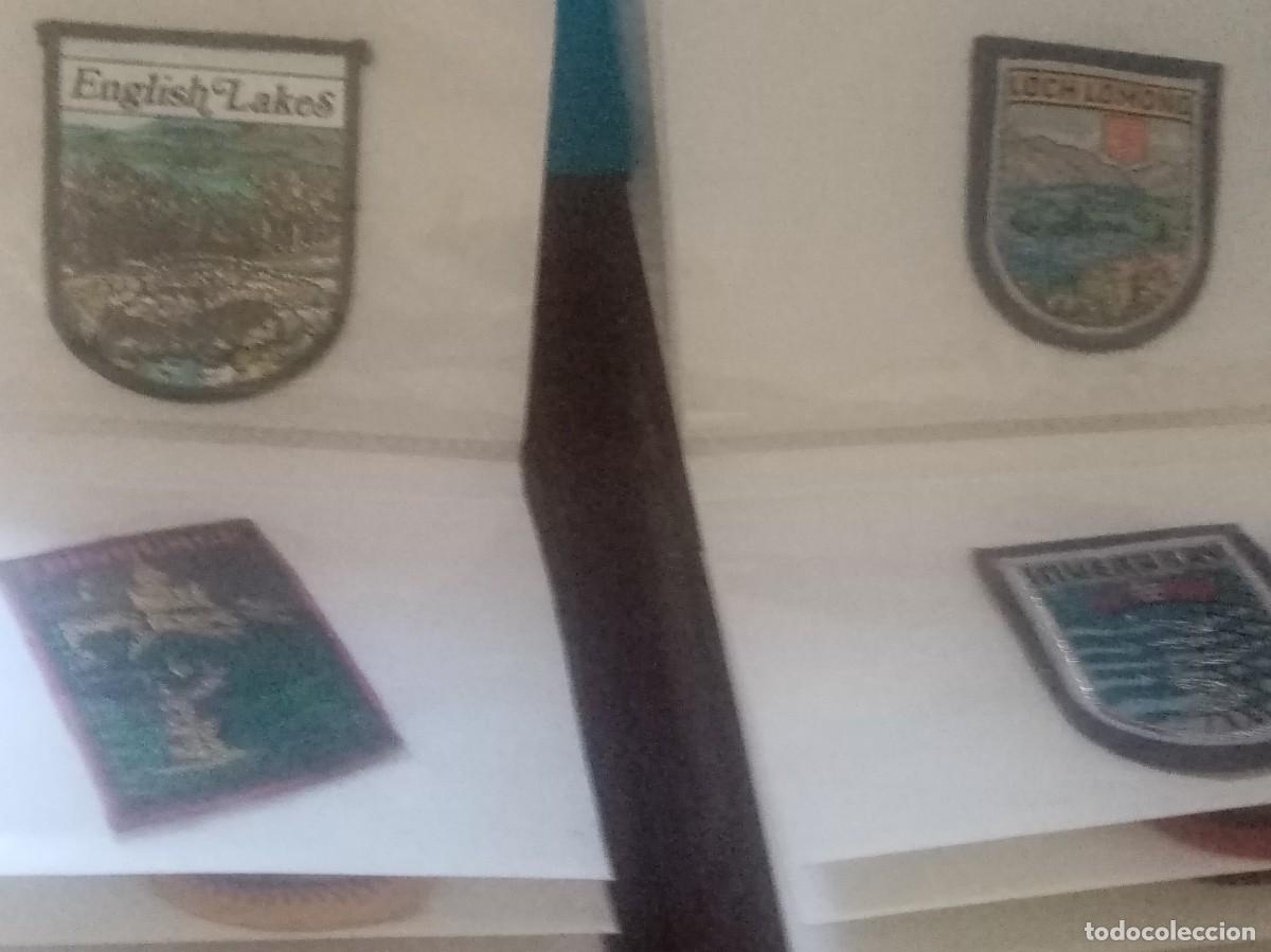 Pegatinas de colecci&oacute;n: LOTE DE MAS DE 40 PARCHE DE INGLATERA BORDADO