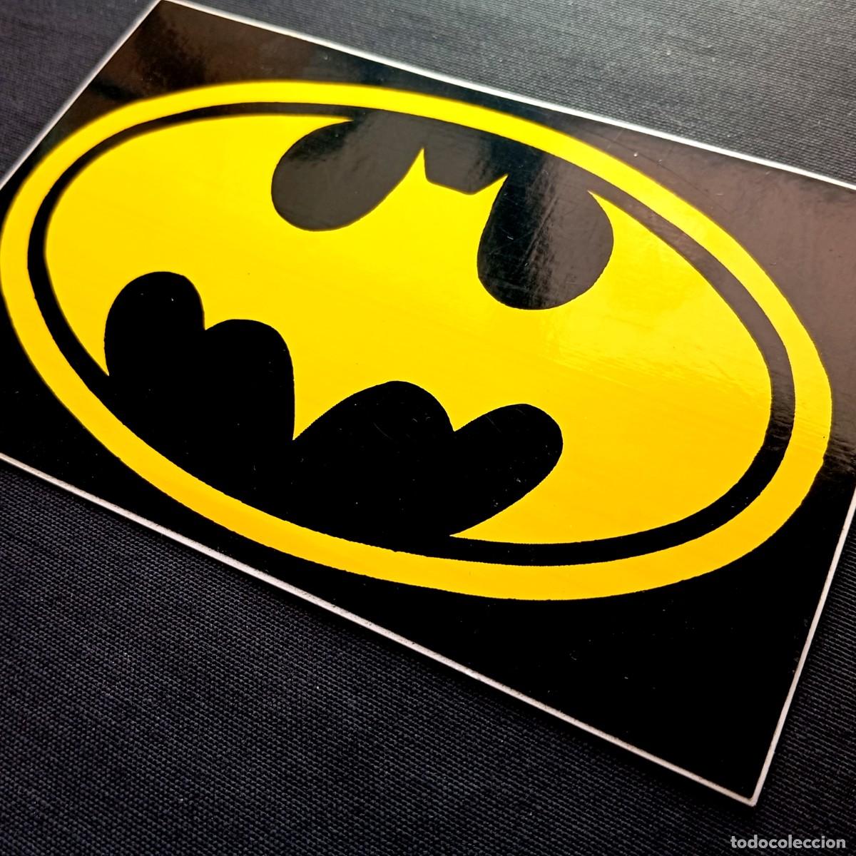 Pegatinas de colecci&oacute;n: ⚜️ &Ntilde;09X03A. Postal / Adhesivo vintage Batman. DC Comics Inc. 1964. 151 x 96 mm
