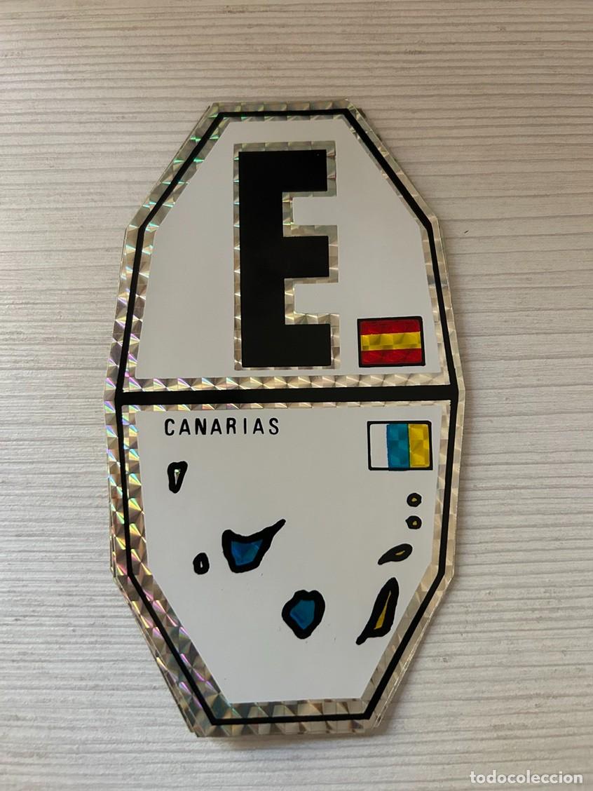 Pegatinas de colecci&oacute;n: Pegatina Adhesivo Sticker Autocollant Espa&ntilde;a Canarias