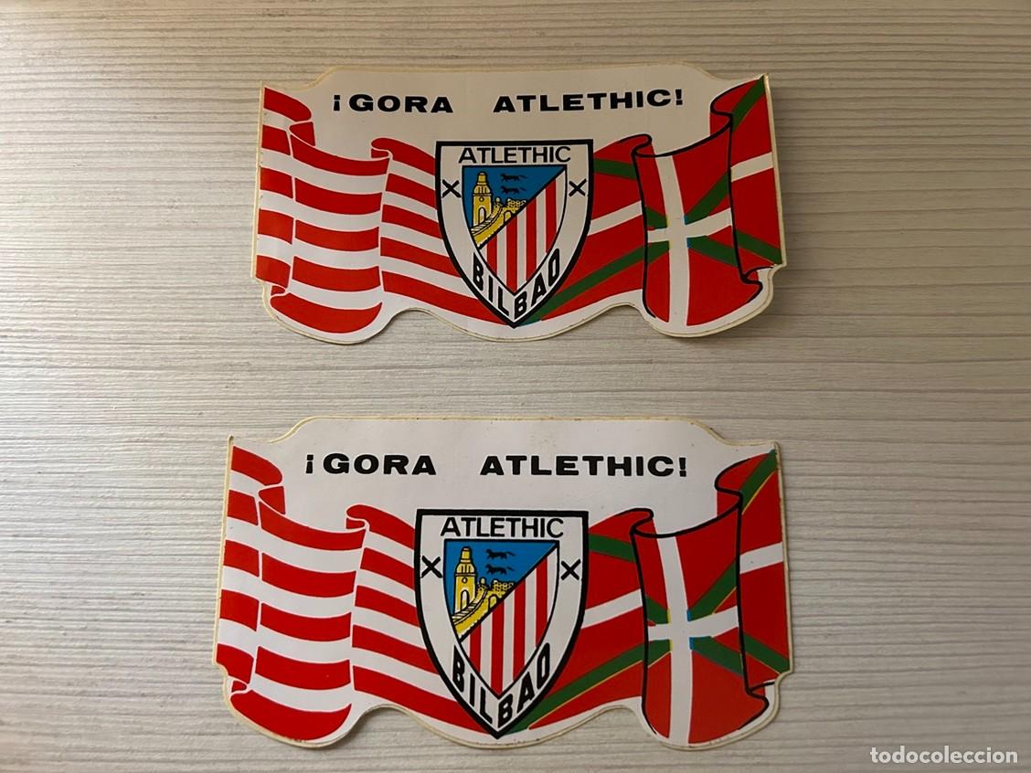 Pegatinas de colecci&oacute;n: Pegatina Adhesivo Sticker Autocollant Athletic Club Bilbao con errata en nombre