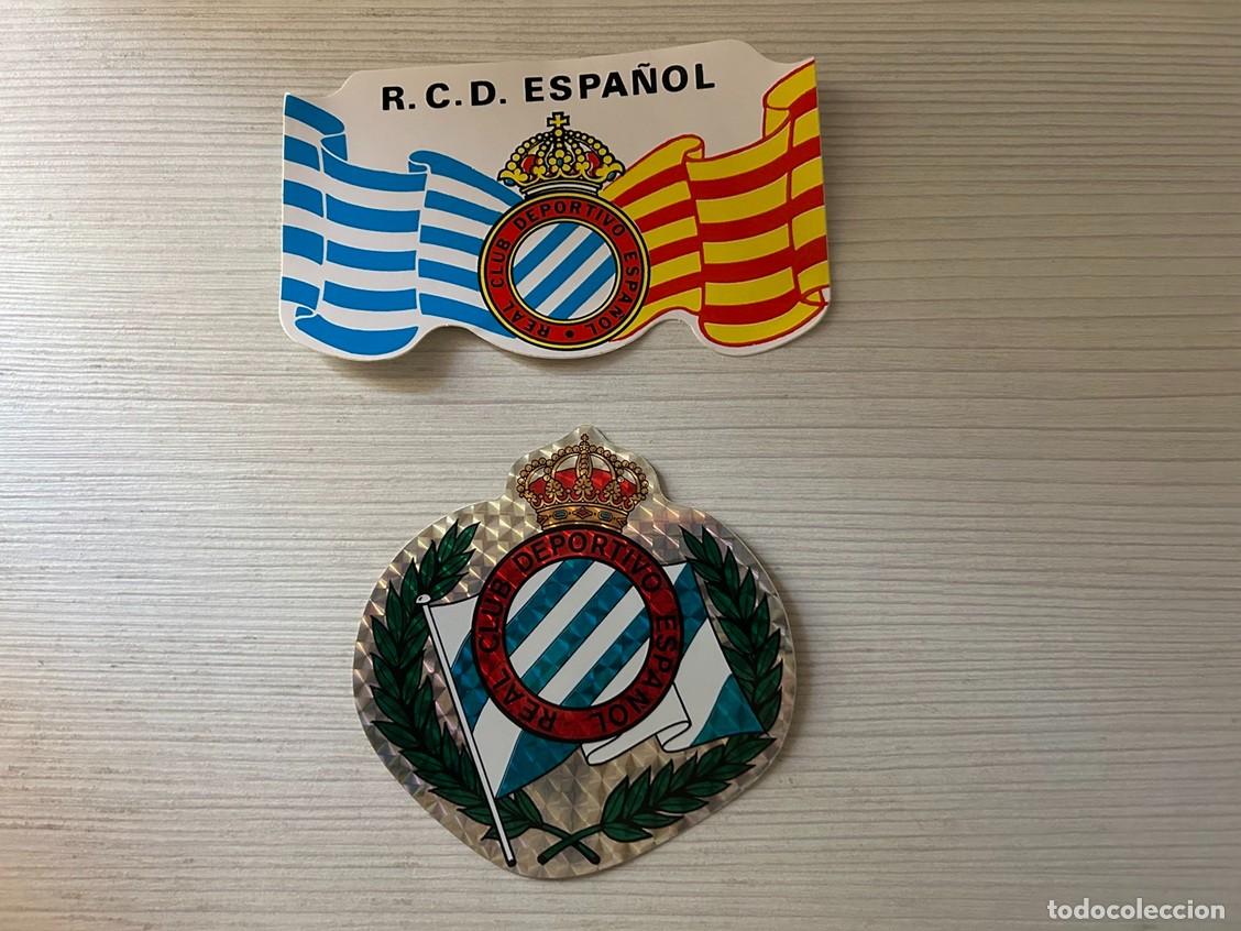 Pegatinas de colecci&oacute;n: Pegatina Adhesivo Sticker Autocollant futbol Espanyol Espa&ntilde;ol de Barcelona Sarria