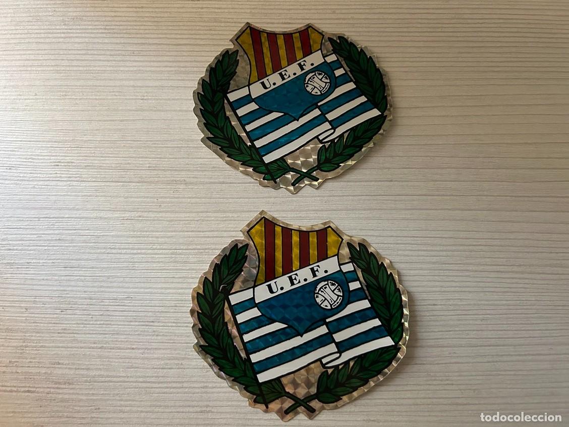 Pegatinas de colecci&oacute;n: Pegatina Adhesivo Sticker Autocollant futbol Unio Esportiva Figueres Figueras Catalu&ntilde;a