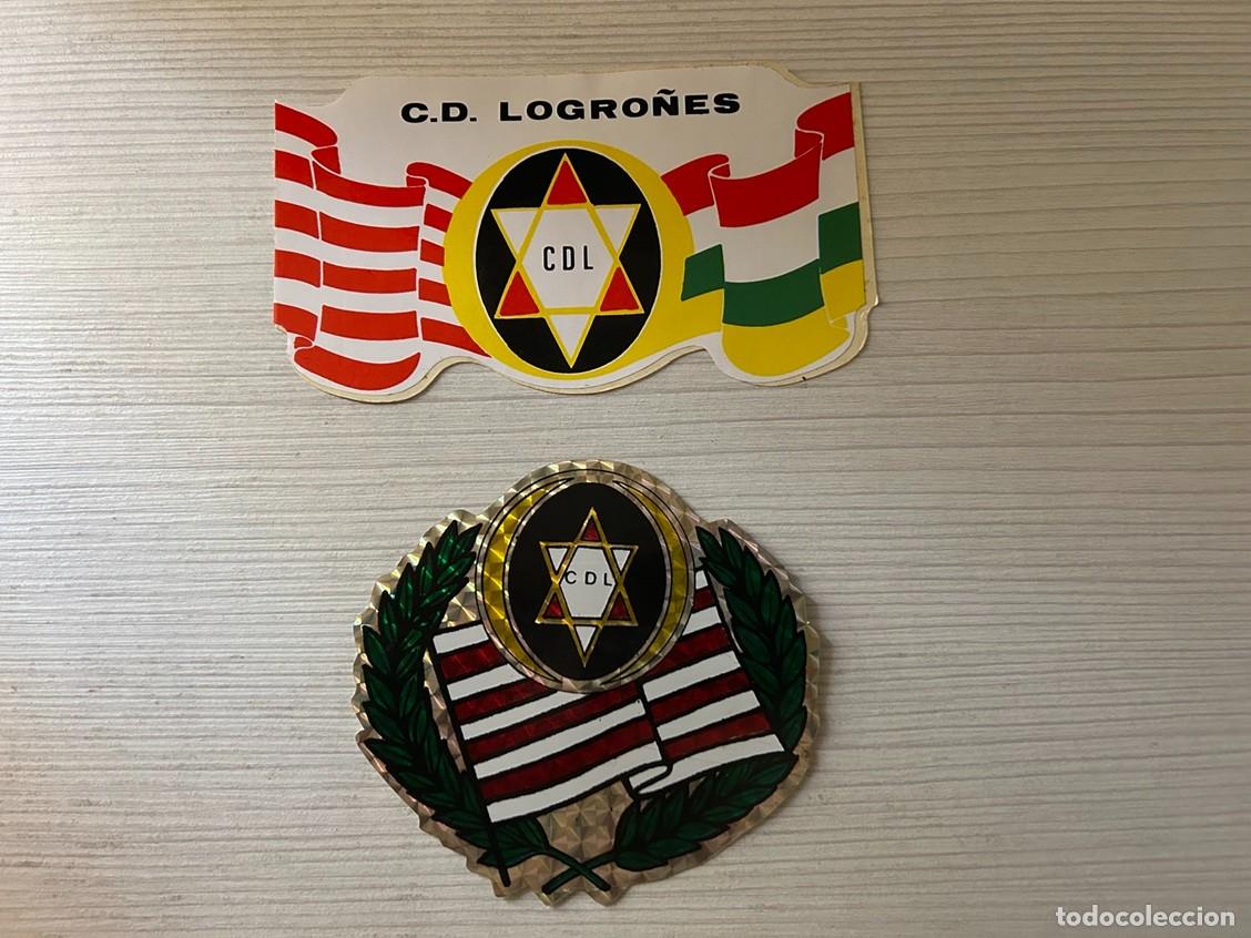 Pegatinas de colecci&oacute;n: Pegatina Adhesivo Sticker Autocollant futbol Logro&ntilde;es Logro&ntilde;o La Rioja Las Gaunas