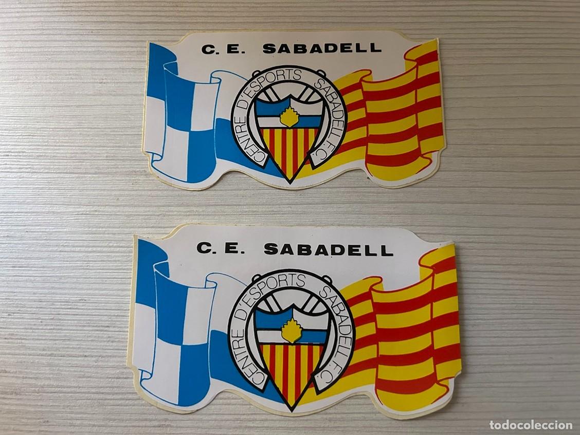 Pegatinas de colecci&oacute;n: Pegatina Adhesivo Sticker Autocollant futbol Sabadell Nova Creu Alta