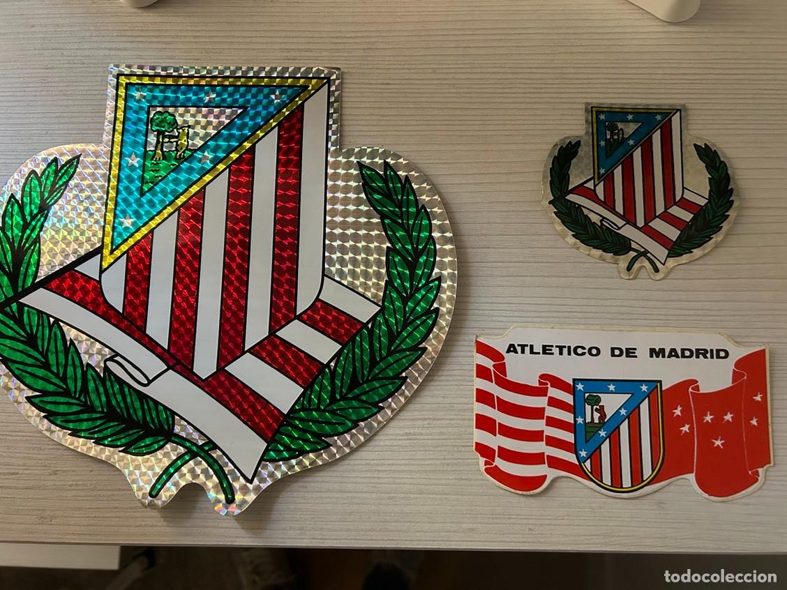 Pegatinas de colecci&oacute;n: Pegatina Adhesivo Sticker Autocollant Futbol Atletico de Madrid Griezzman Simeone