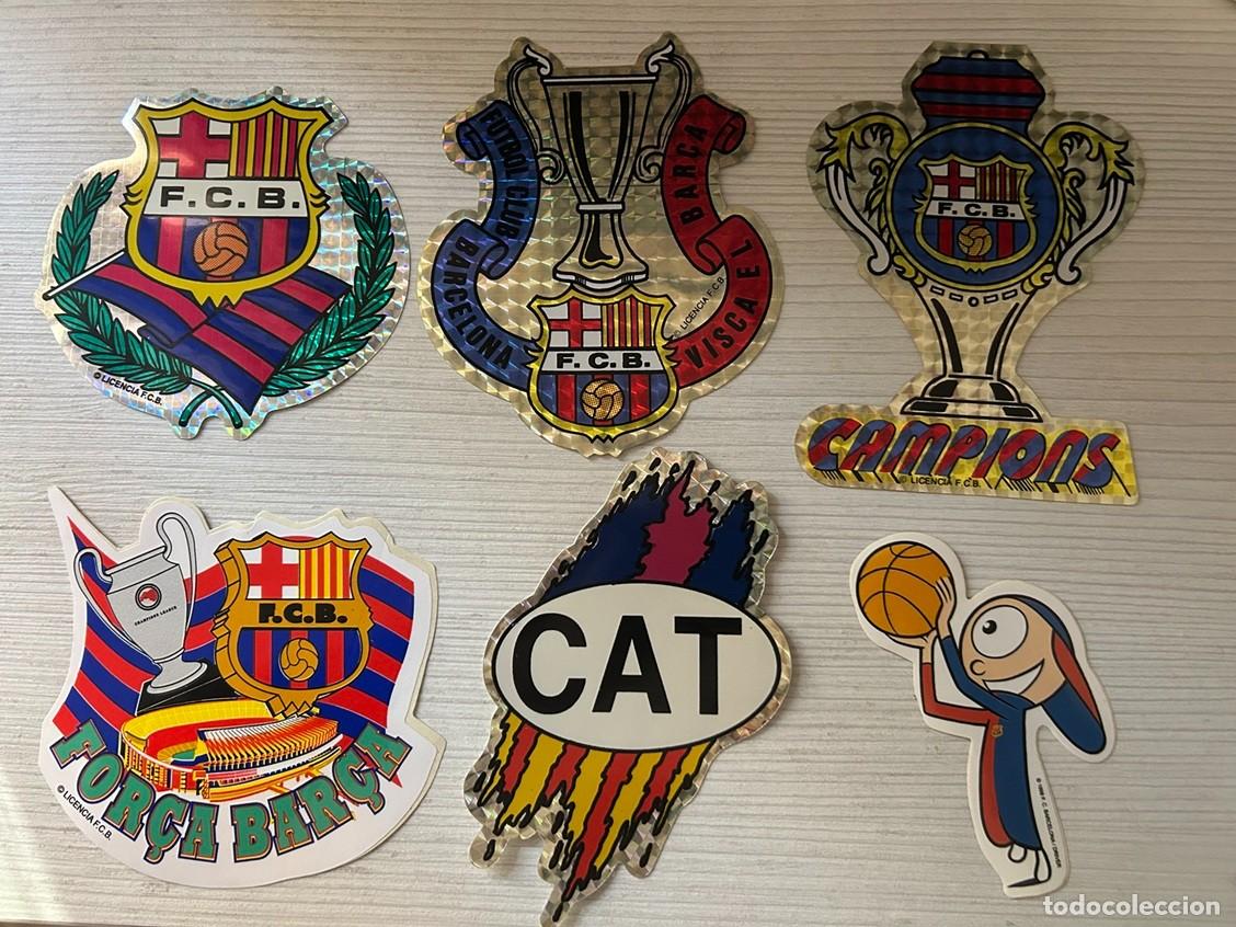 Pegatinas de colecci&oacute;n: Pegatina Adhesivo Sticker Autocollant Futbol Barcelona campeones Copa Europa Messi