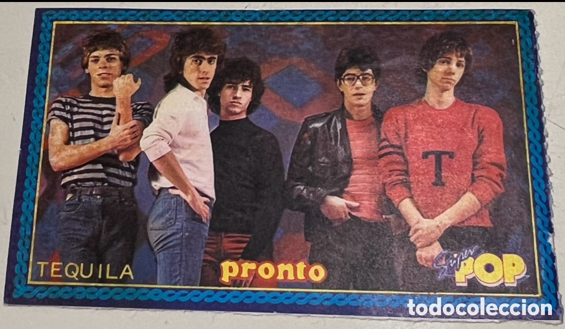 Pegatinas de colecci&oacute;n: Pegatina. Tequila. Revista Pronto. A&ntilde;os 70.