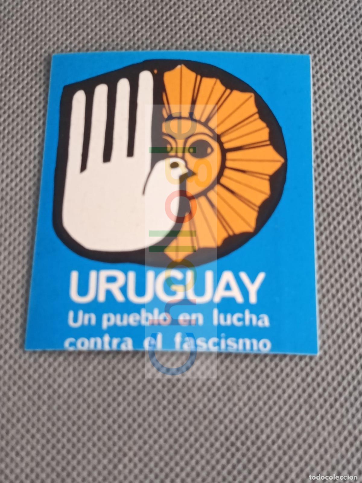 Pegatinas de colecci&oacute;n: PEGATINA URUGUAY PUEBLO EN LUCHA
