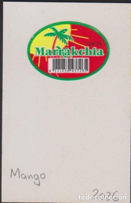 Pegatinas de colecci&oacute;n: pegatina fruta MANGO MARRAKCHIA adhesivo adhesiu enganxina fruit etiqueta SOY.YO