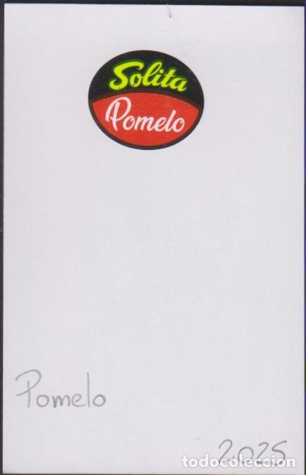 Pegatinas de colecci&oacute;n: pegatina fruta POMELO SOLITA adhesivo adhesiu enganxina fruit etiqueta SOY.YO