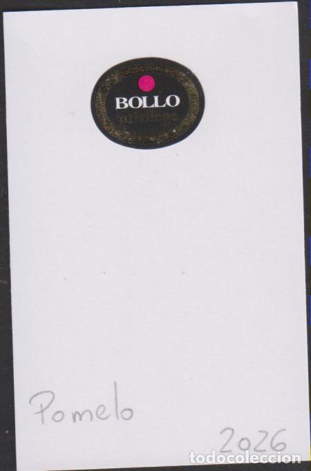 Pegatinas de colecci&oacute;n: pegatina fruta POMELO BOLLO PRIVILEGE adhesivo adhesiu enganxina fruit etiqueta SOY.YO