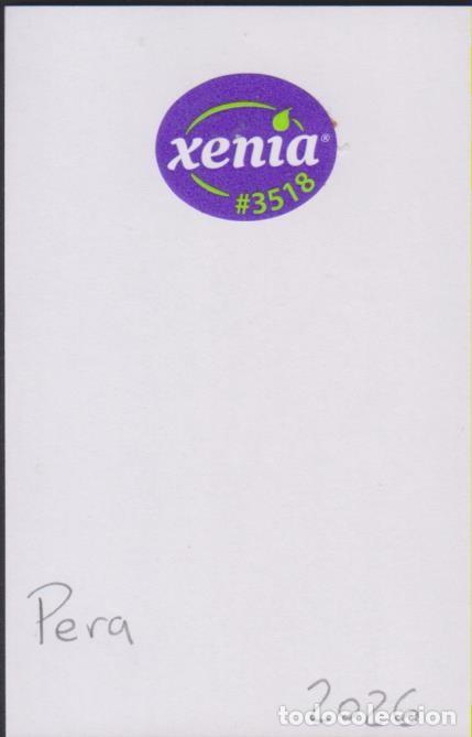 Pegatinas de colecci&oacute;n: pegatina fruta PERA XENIA adhesivo adhesiu enganxina fruit etiqueta SOY.YO