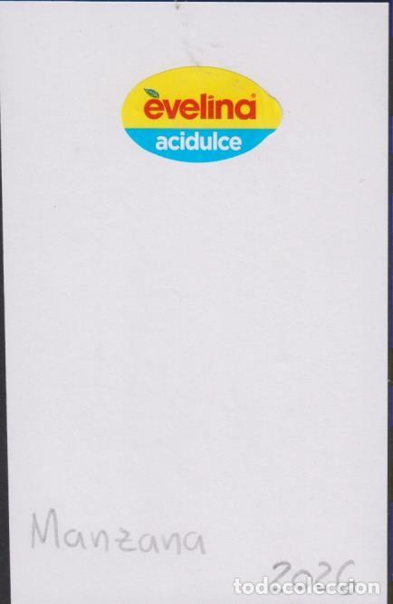 Pegatinas de colecci&oacute;n: pegatina fruta MANZANA EVELINA ACIDULCE adhesivo adhesiu enganxina fruit etiqueta SOY.YO