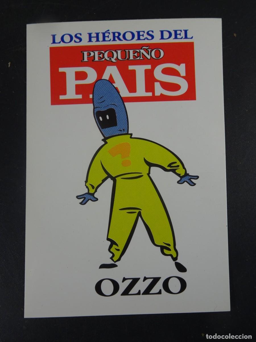 Pegatinas de colecci&oacute;n: PEGATINA OZZO, LOS H&Eacute;ROES DEL PEQUE&Ntilde;O EL PAIS, VER FOTOS